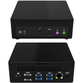 Эффективный настольный мини-компьютер/HTPC/NUC Intel Core i5/i7 11 Gen, DDR4, M.2 PCle, Iris XE, 2xHDMI, Mini DP