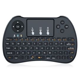 Портативная мини QWERTY клавиатура с подсветкой H9 Mini, чёрный | H9-Mini-backlight | N/A | VenSYS.ua
