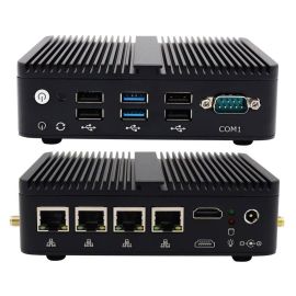Промышленный мини ПК Intel Celeron J4125 COM 4 * межсетевой экран LAN Pfsense VPN Fanless | M4-J6426L4 | Eglobal | VenSYS.ua