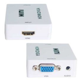 Мини-конвертер сигнала HDMI на VGA с аудио с 3,5 HDV-M630 | HDV-M630 | PlayVision | VenSYS.ua