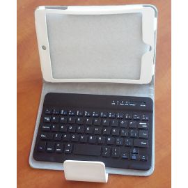 Кожаный чехол в полоску Color Black/White/Turquoise/Green Nice Looking With Detachable Wireless Bluetooth Keyboard For Ipad Mini | ipad_mini_case | VenBOX | VenSYS.ua