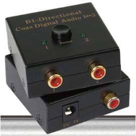 Digital Audio COAX Bi-Directional Switcher 2x1 | ADSW0009M1 | ASK | VenSYS.ua