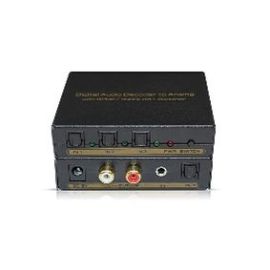 Digital Audio Decoder to Analog With SPDIF/Toslink 3X1 Switcher | ADCN0001M1 | ASK | VenSYS.ua
