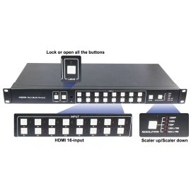 HDMI 16x1 Multiviewer с Бесшовным Switcher HDS-8161SL | HDS-8161SL | PlayVision | VenSYS.ua