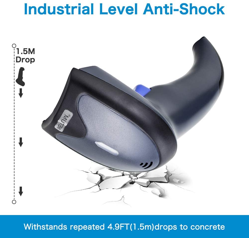 Industrial Level Anti-Shock - 1.5M Drop - Withstands repeated 4.9FT (1.5m) drops to concrete