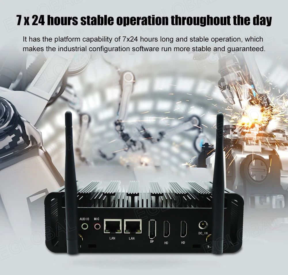 7 x 24 hours stable operation throughout the day It has the platform capability of 7x24 hours long and stable operation, which makes the industrial configuration software run more stable and guaranteed.