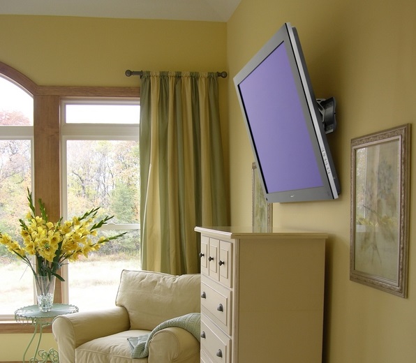 Основные правила монтажа телевизора на стену